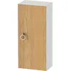 Image de Duravit White Tulip armoire mi-hauteur, largeur 400 x profondeur 240mm, 1 arrêt de porte à droite avec poignée, WT1323RH539