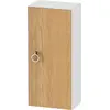 Image de Duravit White Tulip armoire mi-hauteur, largeur 400 x profondeur 240mm, 1 arrêt de porte à droite avec poignée, WT1323RH585