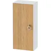 Image de Duravit White Tulip armoire mi-hauteur, largeur 400 x profondeur 240mm, 1 arrêt de porte à gauche avec poignée, WT1323LH585
