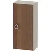 Image de Duravit White Tulip armoire mi-hauteur, largeur 400 x profondeur 240mm, 1 arrêt de porte à droite avec poignée, WT1323R7760