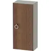 Image de Duravit White Tulip armoire mi-hauteur, largeur 400 x profondeur 240mm, 1 arrêt de porte à droite avec poignée, WT1323R7792