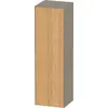 Image de Duravit White Tulip armoire mi-hauteur, largeur 400 x profondeur 360mm, 1 arrêt de porte ouverture basculante à droite, WT1332RH5H2