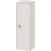 Image de Duravit White Tulip armoire mi-hauteur, largeur 400 x profondeur 360mm, 1 arrêt de porte à droite avec poignée, WT1333R3939