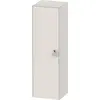 Image de Duravit White Tulip armoire mi-hauteur, largeur 400 x profondeur 360mm, 1 arrêt de porte à gauche avec poignée, WT1333L3939