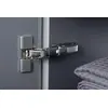 Image de Duravit White Tulip armoire mi-hauteur, largeur 400 x profondeur 360mm, 1 arrêt de porte à gauche avec poignée, WT1333L77H1