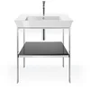 Image de Duravit Wt45400h2h2 Console Métallique Sur Socle White Tulip