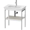 Image de Duravit Wt454003939 Console Métallique Pour Sol White Tulip