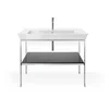 Image de Duravit Wt45410h2h2 Console En Métal Au Sol White Tulip