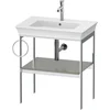 Image de Duravit Wt4543l9292 Console Métal Fixation Au Sol White Tulip