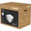 Image de Duravit Pack WC suspendu D-Neo - cuvette Rimeless fixation invisible + abattant frein de chute - Blanc