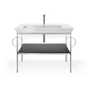 Image de Duravit Wt4547bh2h2 Console Métallique Pour Sol White Tulip