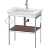 Image de Duravit Wt4543l7777 Console Métallique Sur Pied White Tulip