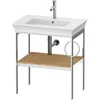 Image de Duravit Wt4543rh5h5 Console Métallique À Poser Au Sol White Tulip