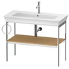 Image de Duravit Wt4544lh5h5 Console Métallique Fixation Au Sol White Tulip