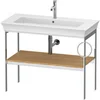 Image de Duravit Wt4544rh5h5 Console Métallique À Poser Au Sol White Tulip