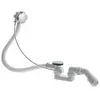 Image de Garniture découlement et de trop-plein Duravit, pour baignoires, poignée tournante, chrome, 791287000001000