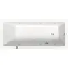 Image de Duravit No.1 baignoire pour WC encastrée, rectangulaire, 1600x700mm, Jet Protect,1 pente de dossier, blanc, 760488000JP1000