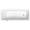 Image de Duravit No.1 baignoire pour WC encastrée, rectangulaire, 1700x700mm, Jet Protect,1 pente de dossier, blanc, 760489000JP1000
