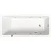 Image de Duravit No.1 baignoire pour WC encastrée, rectangulaire, 1700x750mm, Jet Protect,1 pente de dossier, blanc, 760490000JP1000