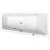 Image de Duravit No.1 baignoire balnéo encastrée, trapèze, 1500x800mm, Jet Protect, 1 inclinaison du dossier à droite, blanc, 760505000JP1000