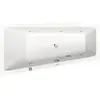 Image de Duravit No.1 baignoire balnéo encastrée, trapèze, 1600x850mm, Jet Protect, 1 inclinaison du dossier à gauche, blanc, 760506000JP1000