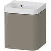 Image de Duravit Hp4340n92920000 Wtu Avec Happy D.2 Plus, 1 Porte À Gauche, Sans Poignée À Droite