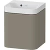 Image de Duravit Hp4344n92920000 Wtu Avec Happy D.2 Plus, 1 Porte Droite, Installation En Haut À Droite