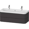 Image de Duravit Hp4379o80800000 Wtu Avec Happy D.2 Plus, 2 Tiroirs