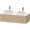 Image de Duravit Happy D.2 Plus Meuble sous-vasque sur console suspendu, 1300x550 mm, 1 tiroir, pour vasque à poser, HP4943B71710010