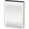 Image de Duravit XSquare armoire de toilette avec éclairage LED, 1 porte, charnières à gauche, 600x800x155mm, XS7111L36360000