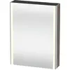 Image de Duravit XSquare armoire de toilette avec éclairage LED, 1 porte, charnières à gauche, 600x800x155mm, XS7111L89890000
