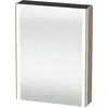 Image de Duravit XSquare armoire de toilette avec éclairage LED, 1 porte, charnières à droite, 600x800x155mm, XS7111R43430000