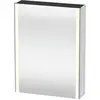 Image de Duravit XSquare armoire de toilette avec éclairage LED, 1 porte, charnières à droite, 600x800x155mm, XS7111R22220000