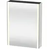 Image de Duravit XSquare armoire de toilette avec éclairage LED, 1 porte, charnières à droite, 600x800x155mm, XS7111R85850000