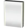 Image de Duravit XSquare armoire de toilette avec éclairage LED, 1 porte, charnières à droite, 600x800x155mm, XS7111R92920000