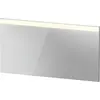 Image de Duravit lumière et miroirs Better Miroirs avec éclairage LED, interrupteur à capteur, champ lumineux en haut, hauteur 700mm, blanc mat, LM7849000000000