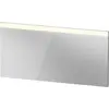Image de Duravit lumière et miroirs Good Miroirs avec éclairage LED, champ lumineux en haut, 1400x700x35mm, blanc mat, LM7844000000000