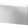 Image de Duravit lumière et miroirs Better Miroirs avec éclairage LED, interrupteur à capteur, champ lumineux en haut, hauteur 700mm, blanc mat, LM7847000000000