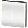 Image de Duravit XSquare armoire de toilette avec éclairage LED, 800x800x155mm, XS7112092920000