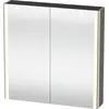 Image de Duravit XSquare armoire de toilette avec éclairage LED, 800x800x155mm, XS7112090900000