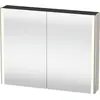 Image de Duravit XSquare armoire de toilette avec éclairage LED, 1000x800x155mm, XS7113091910000