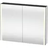 Image de Duravit XSquare armoire de toilette avec éclairage LED, 1000x800x155mm, XS7113022220000