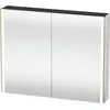 Image de Duravit XSquare armoire de toilette avec éclairage LED, 1000x800x155mm, XS7113036360000