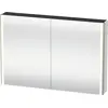 Image de Duravit XSquare armoire de toilette avec éclairage LED, 1200x800x155mm, XS7114036360000