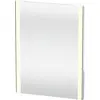 Image de Duravit XSquare Miroirs avec éclairage LED, avec miroir chauffant, 600x800x33mm, chrome brillant, XS7011000000000