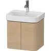 Image de Duravit Happy D.2 Plus bâti-support pour lavabo suspendu, 475x350mm, 2 portes, HP4384071710000