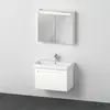 Image de Duravit No.1 Ensemble de meubles 800, incl. lavabo, meuble sous-lavabo, armoire de toilette, N10159018180000