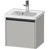 Image de Duravit Ketho.2 bâti-support de lavabo suspendu, 1 tiroir, 484x440x375mm, pour D-Neo 074250, K25080007070000
