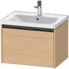 Image de Duravit Ketho.2 bâti-support de lavabo suspendu, 1 tiroir, 634x440x455mm, pour D-Neo 236760, K25082030300000