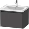Image de Duravit Ketho.2 bâti-support de lavabo suspendu, 1 tiroir, 634x440x455mm, pour D-Neo 236760, K25082049490000